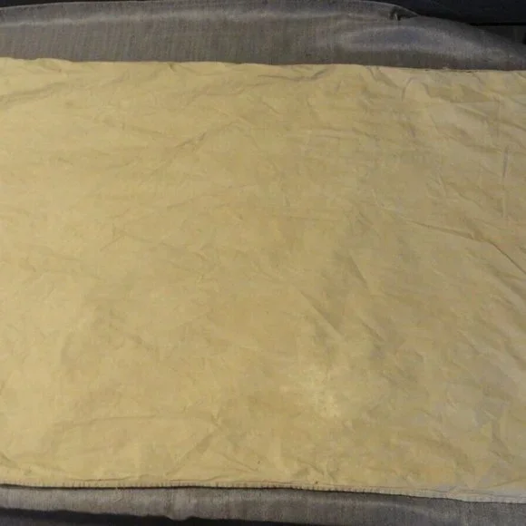 WWII MILITARY USN USGI TAN LUANDRY BAG 53"X64" LARGE SV 1890